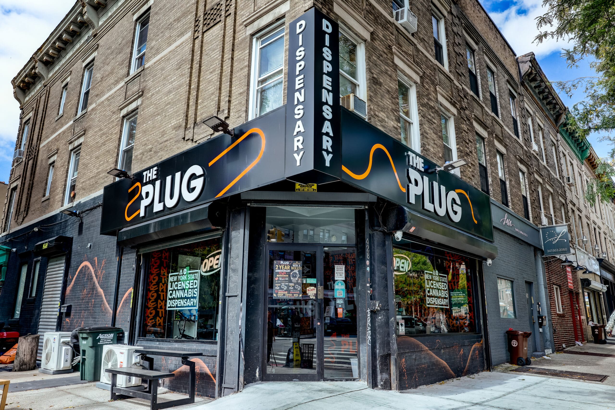 The Plug dispensary exterior