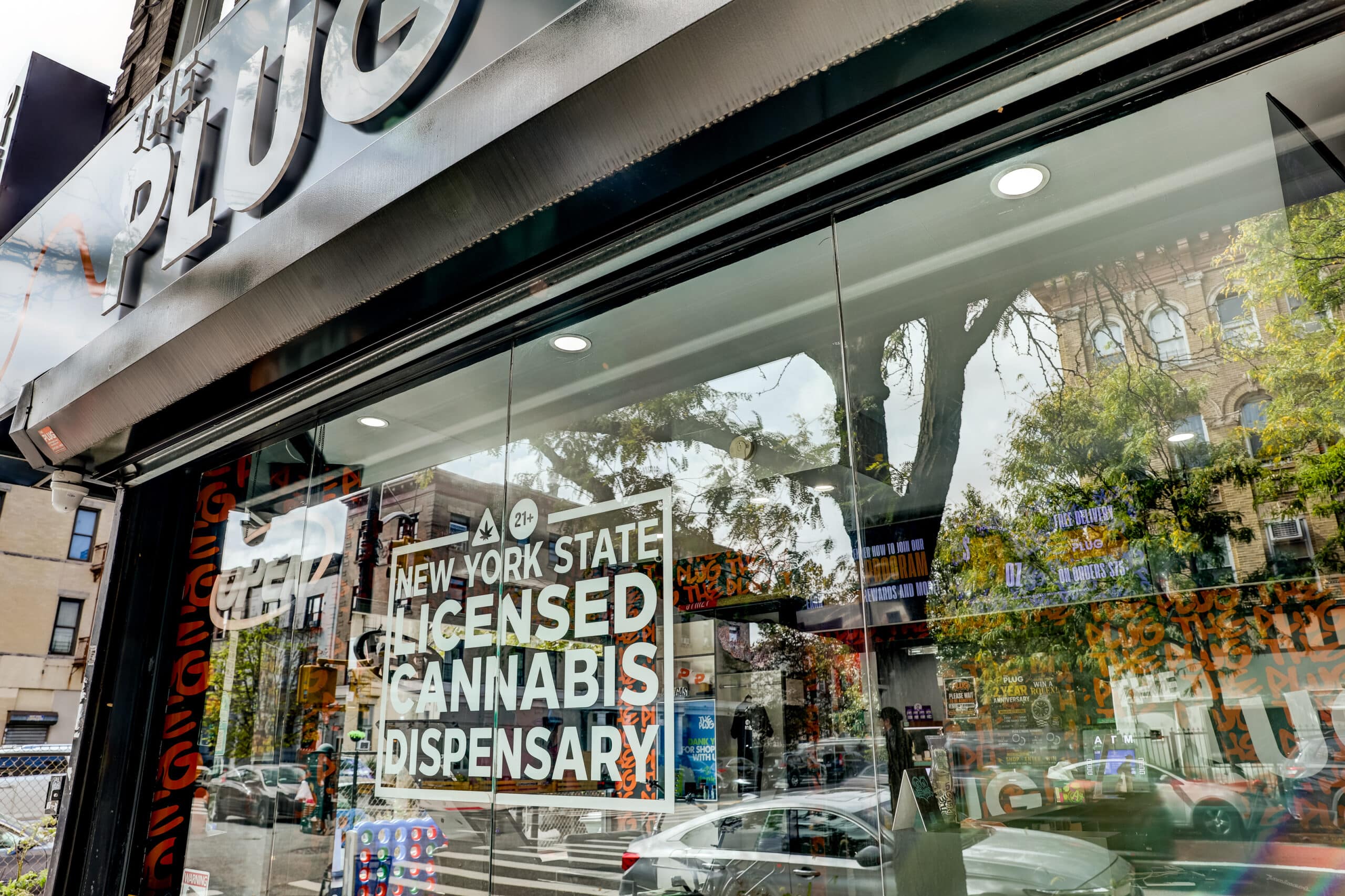 The Plug dispensary exterior
