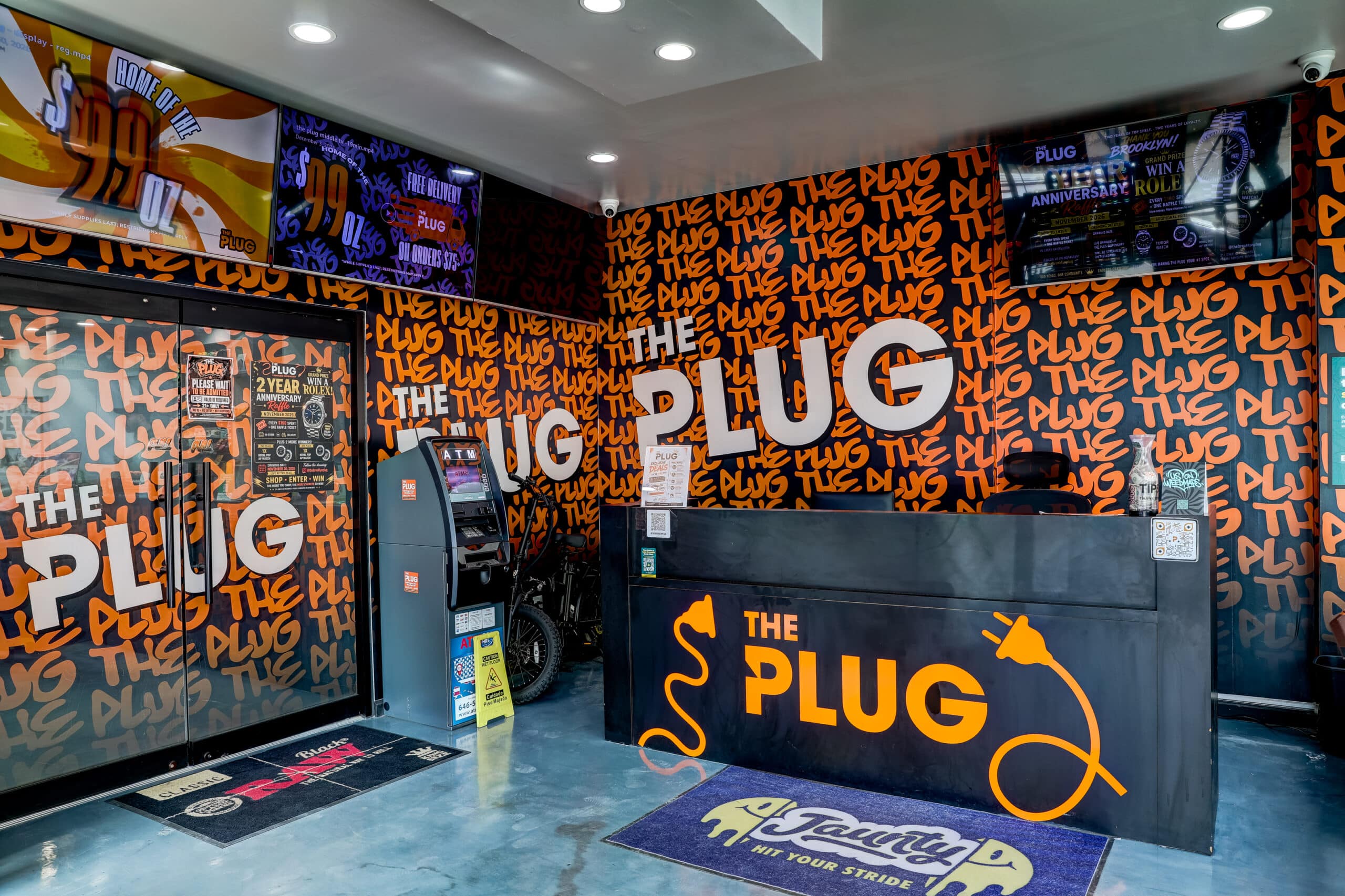 The Plug dispensary interior